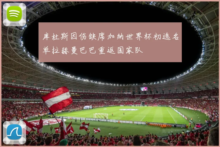 库杜斯因伤缺席加纳世界杯初选名单拉赫曼巴巴重返国家队