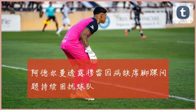 阿德尔曼透露穆雷因病缺席脚踝问题持续困扰球队